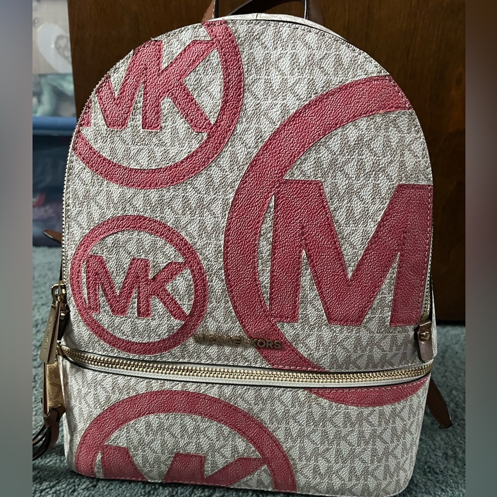 Michael Kors Backpack Purse Pink